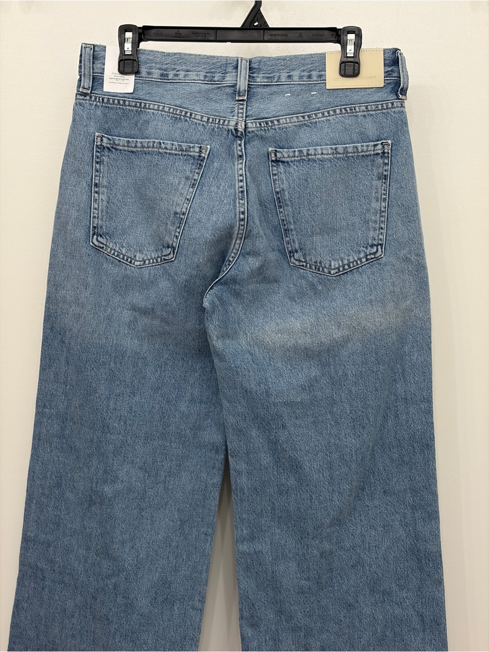 Citizens of Humanity Annina wide Leg Jeans size 28 light medium vintage wash - Picture 5 of 13
